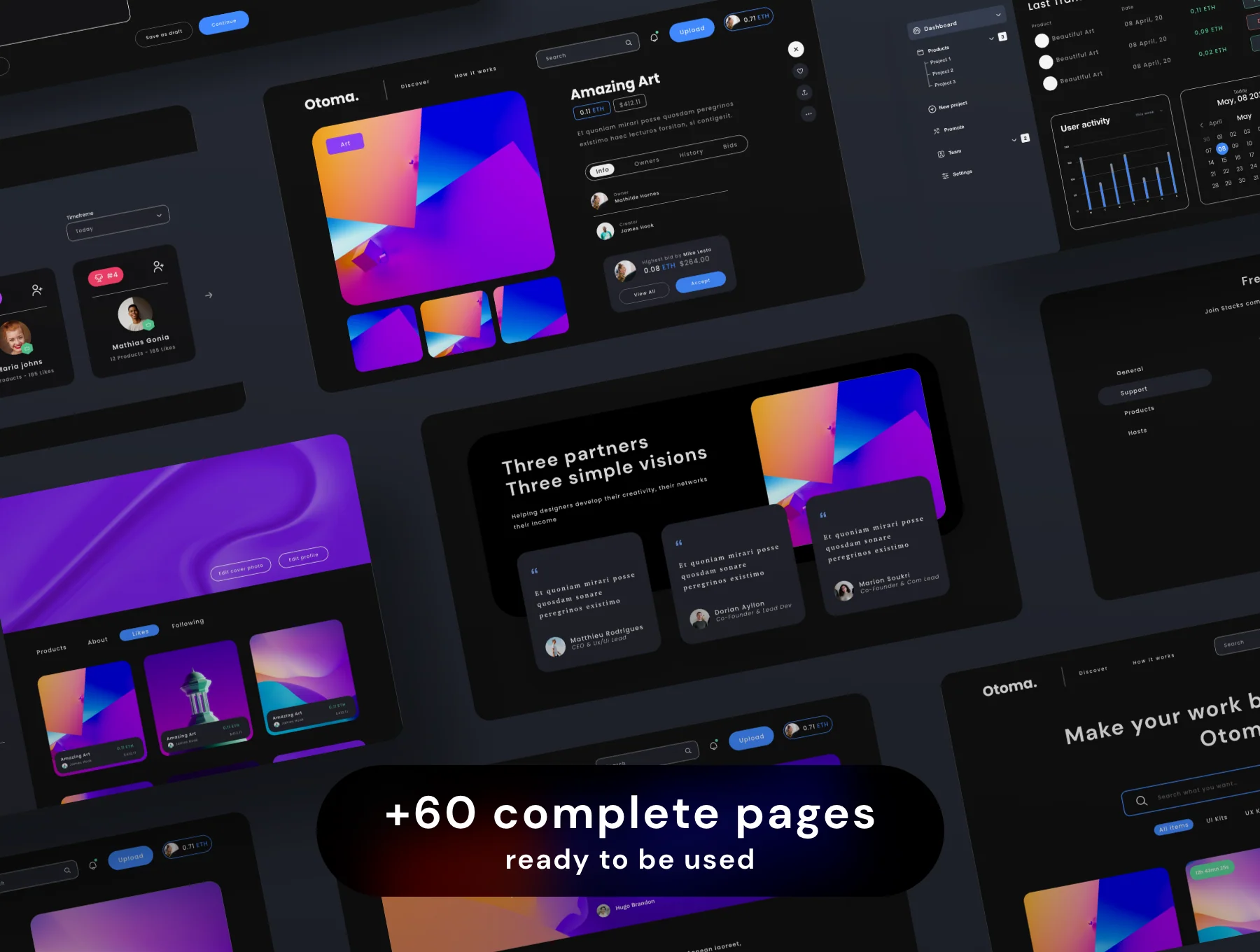 Crypto MarketPlace UI Kit 3