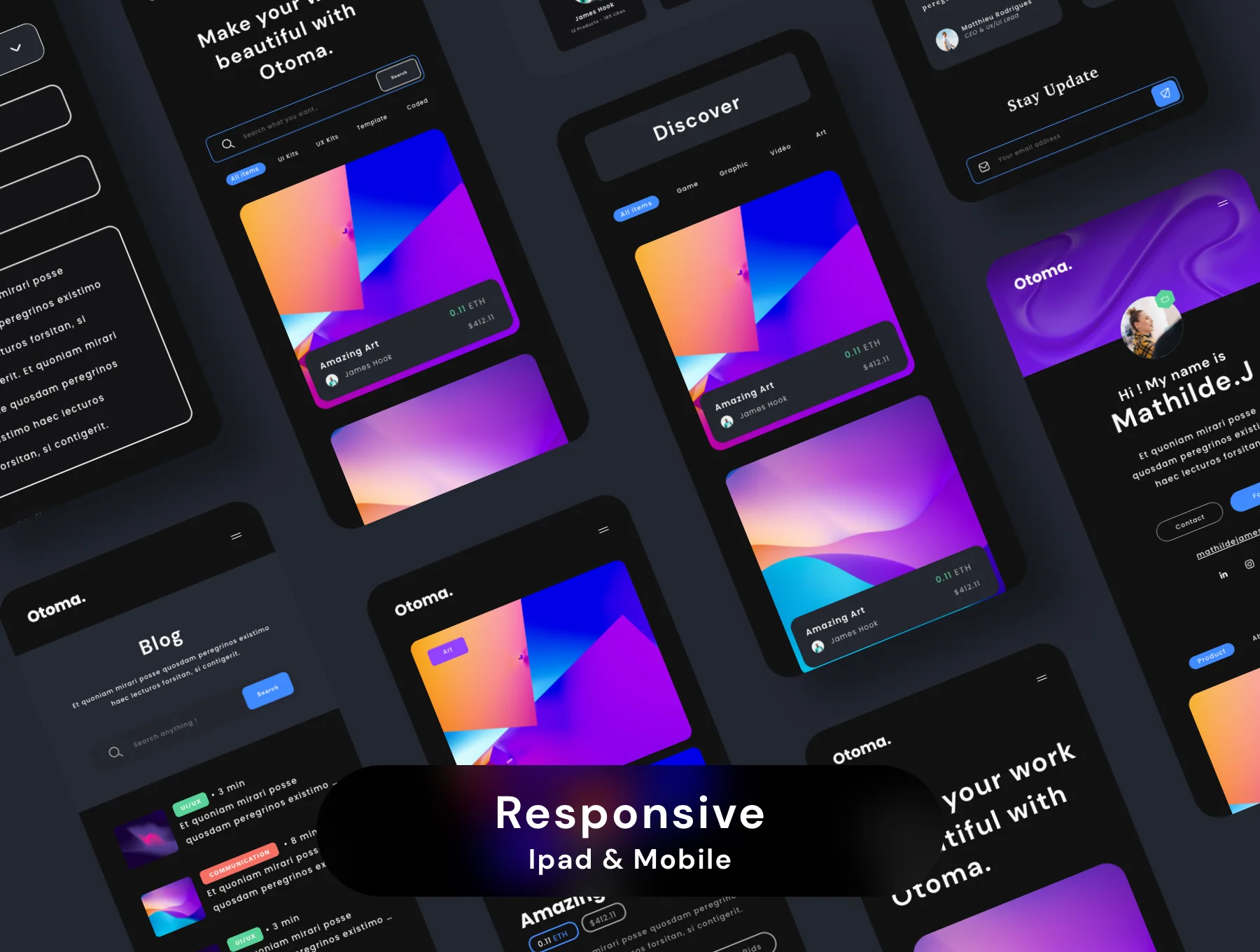 Crypto MarketPlace UI Kit 5