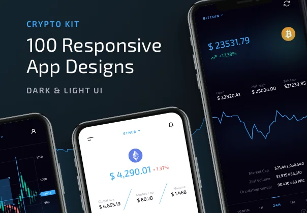 Crypto Mobile UI Kit