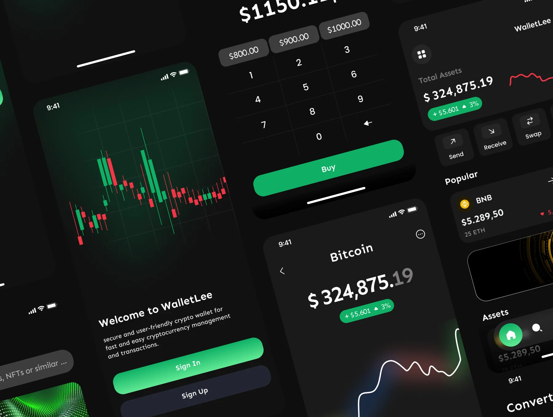 Crypto Wallet Premium UI Kits App 3