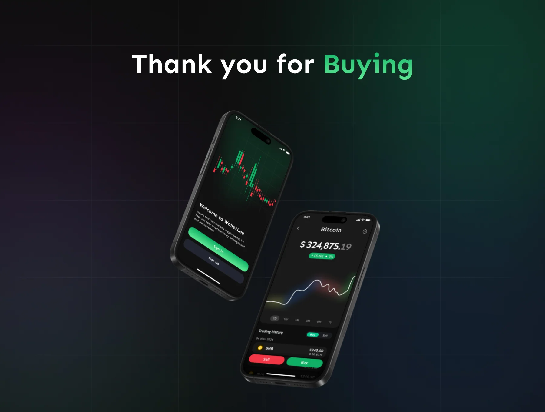 Crypto Wallet Premium UI Kits App 6