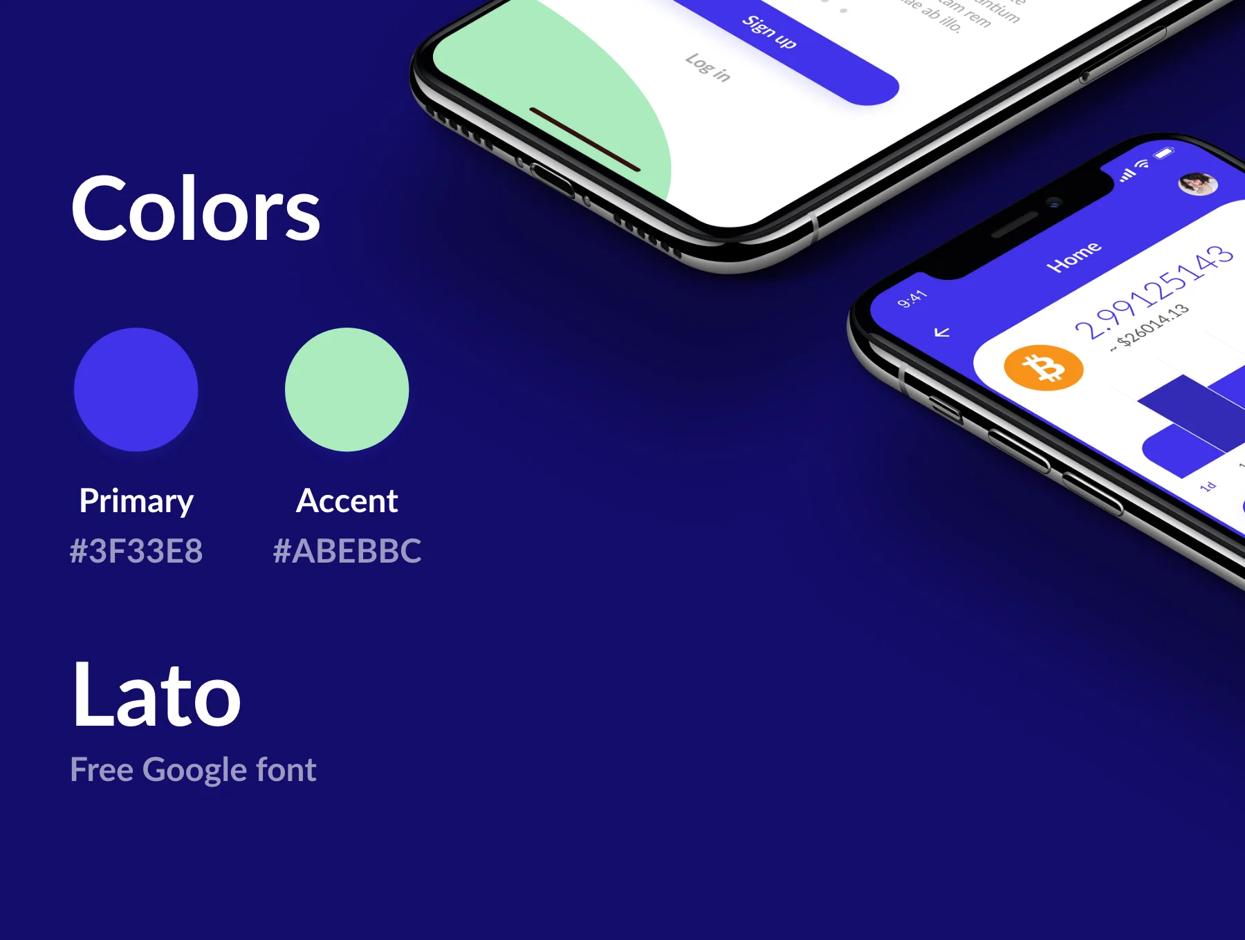 Crypto Wallet iOS UI Kit 3