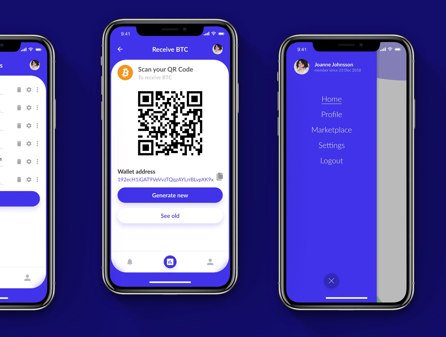 Crypto Wallet iOS UI Kit 6
