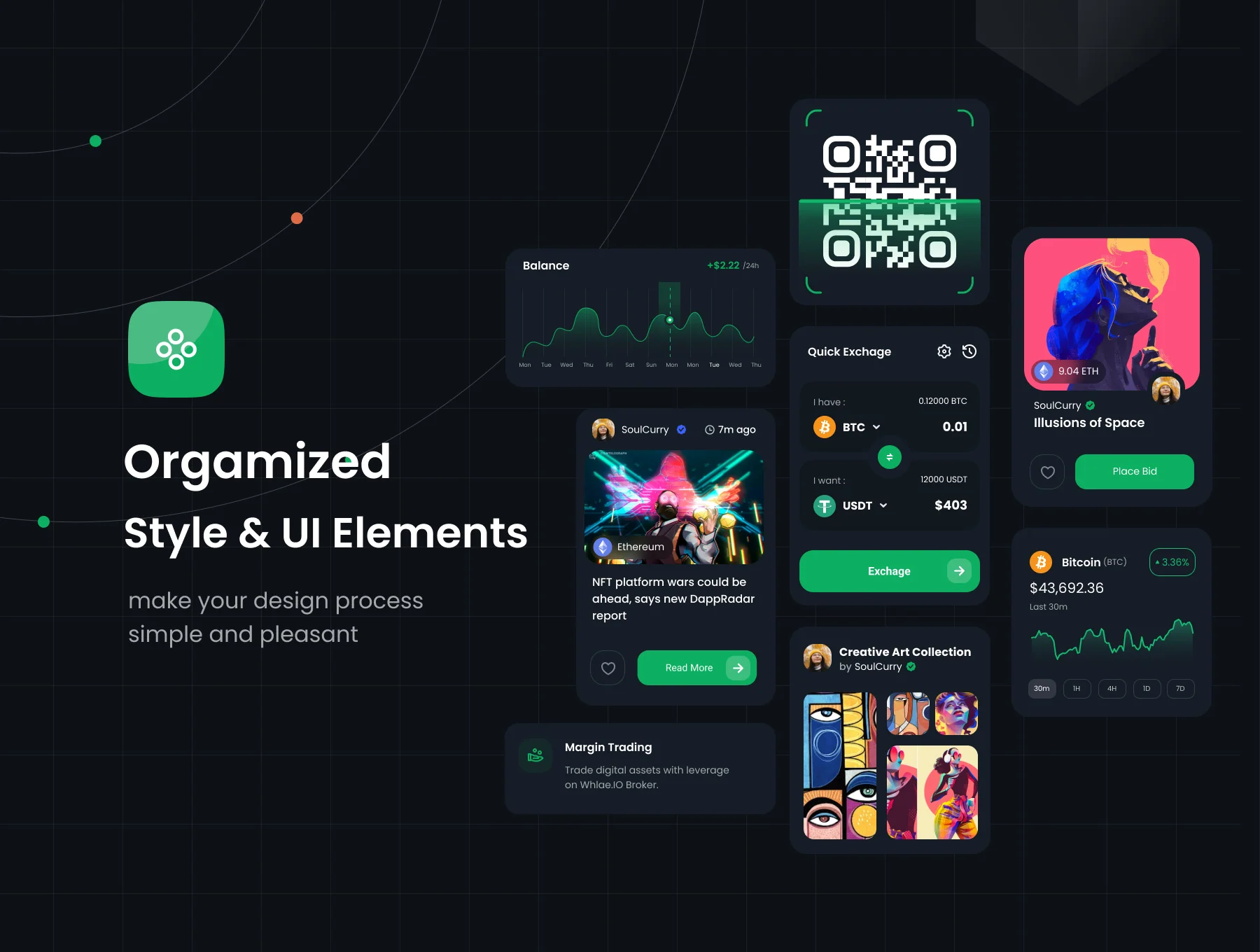 Crypto  Whale - Crypto & NFT Dashboard UI Kit 5