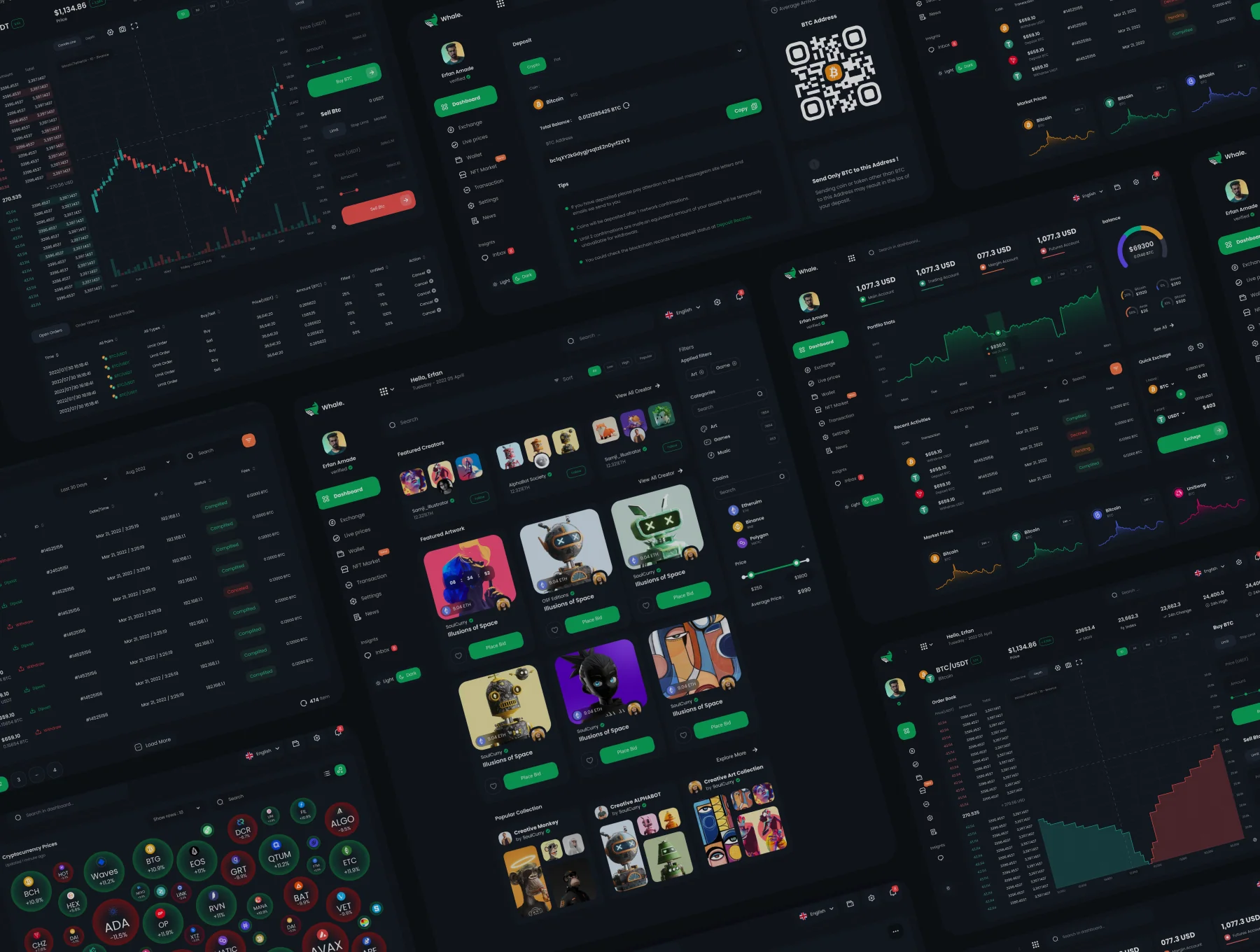 Crypto  Whale - Crypto & NFT Dashboard UI Kit 8
