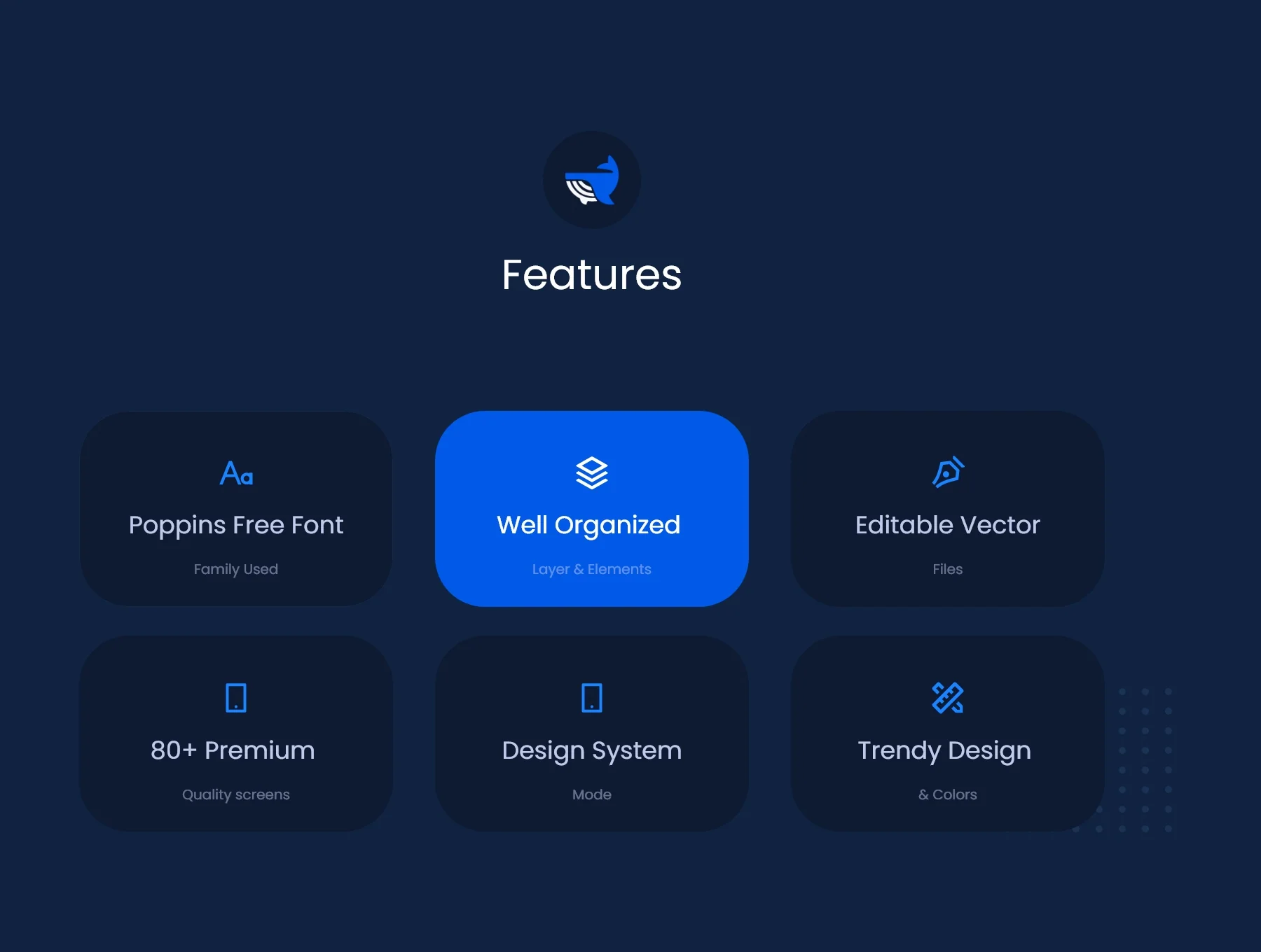 Crypto whale - Mobile App UI Kit + Dark mode 7