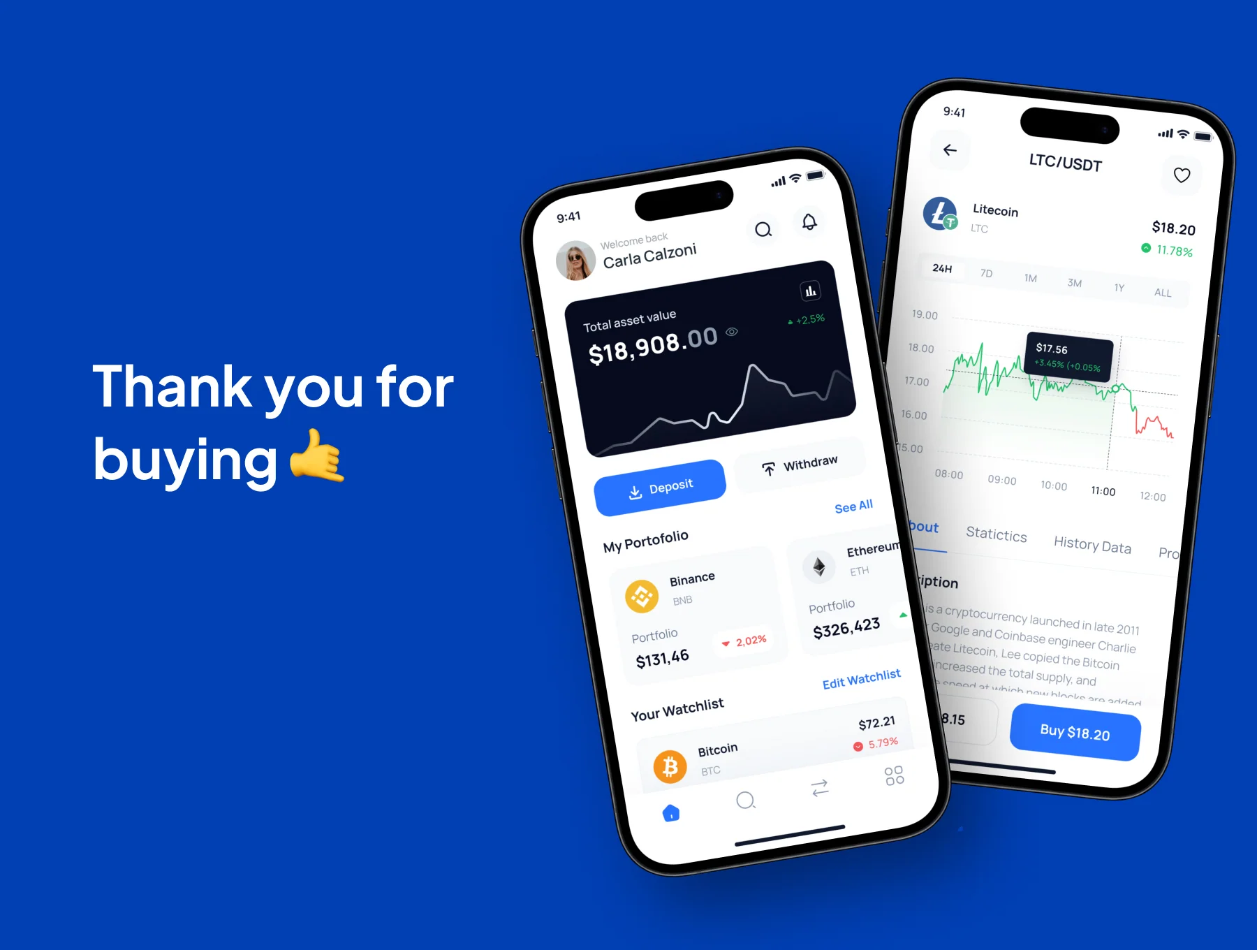 CryptoCraft -  Crypto Wallet Mobile App IOS UI Kit 6