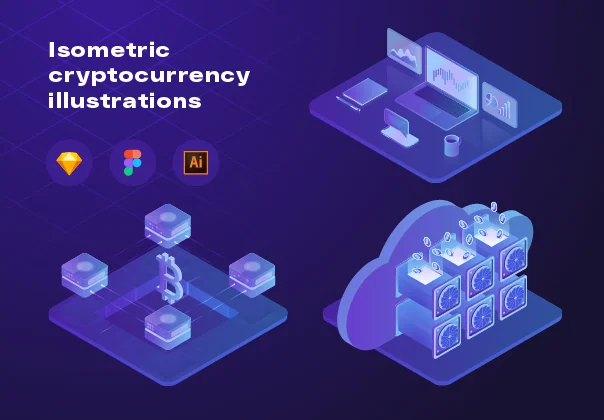 Cryptocurrency Illustrations