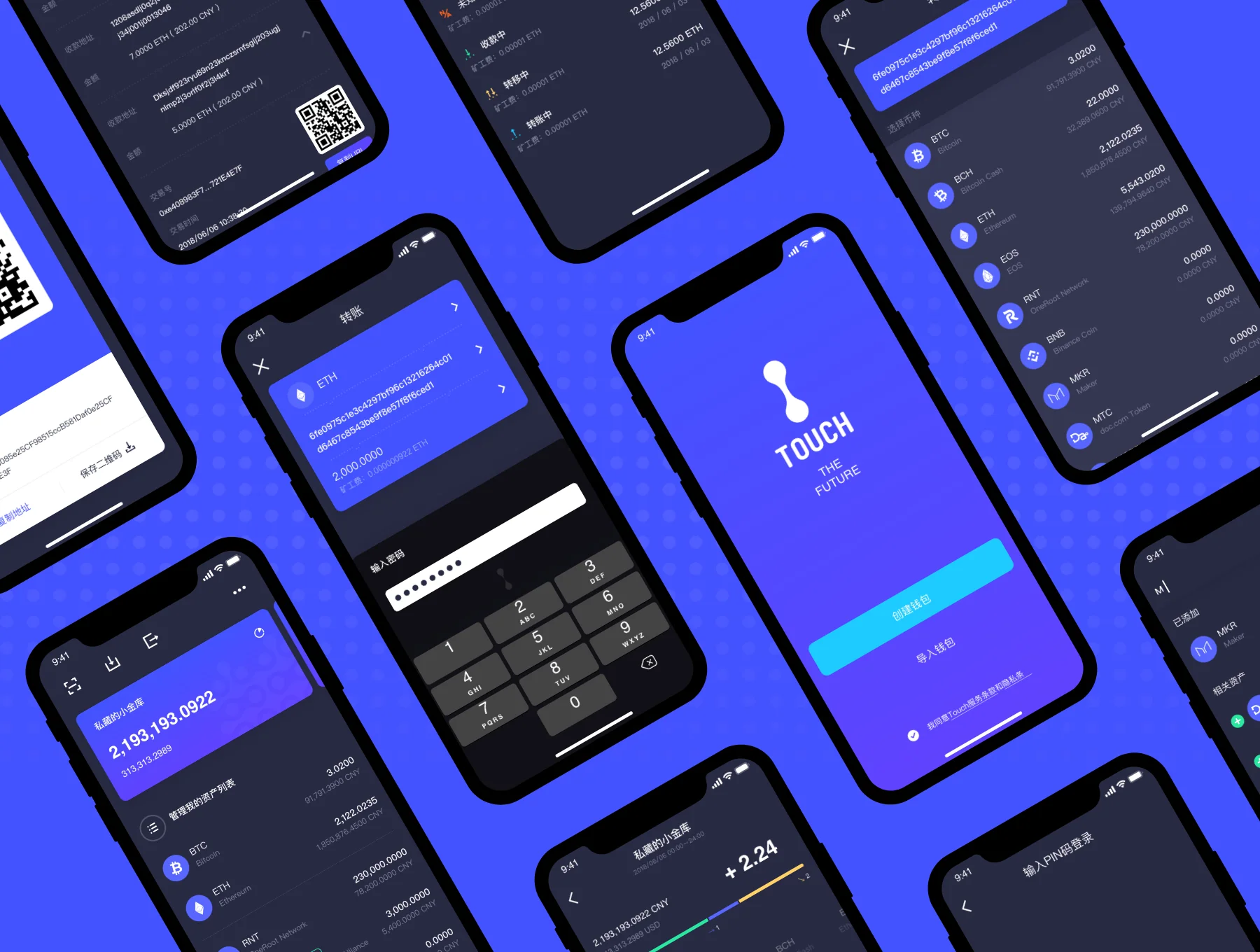 Cryptocurrency Wallet App Ui Kit 2