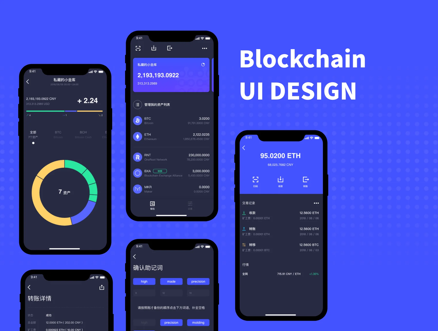 Cryptocurrency Wallet App Ui Kit 4