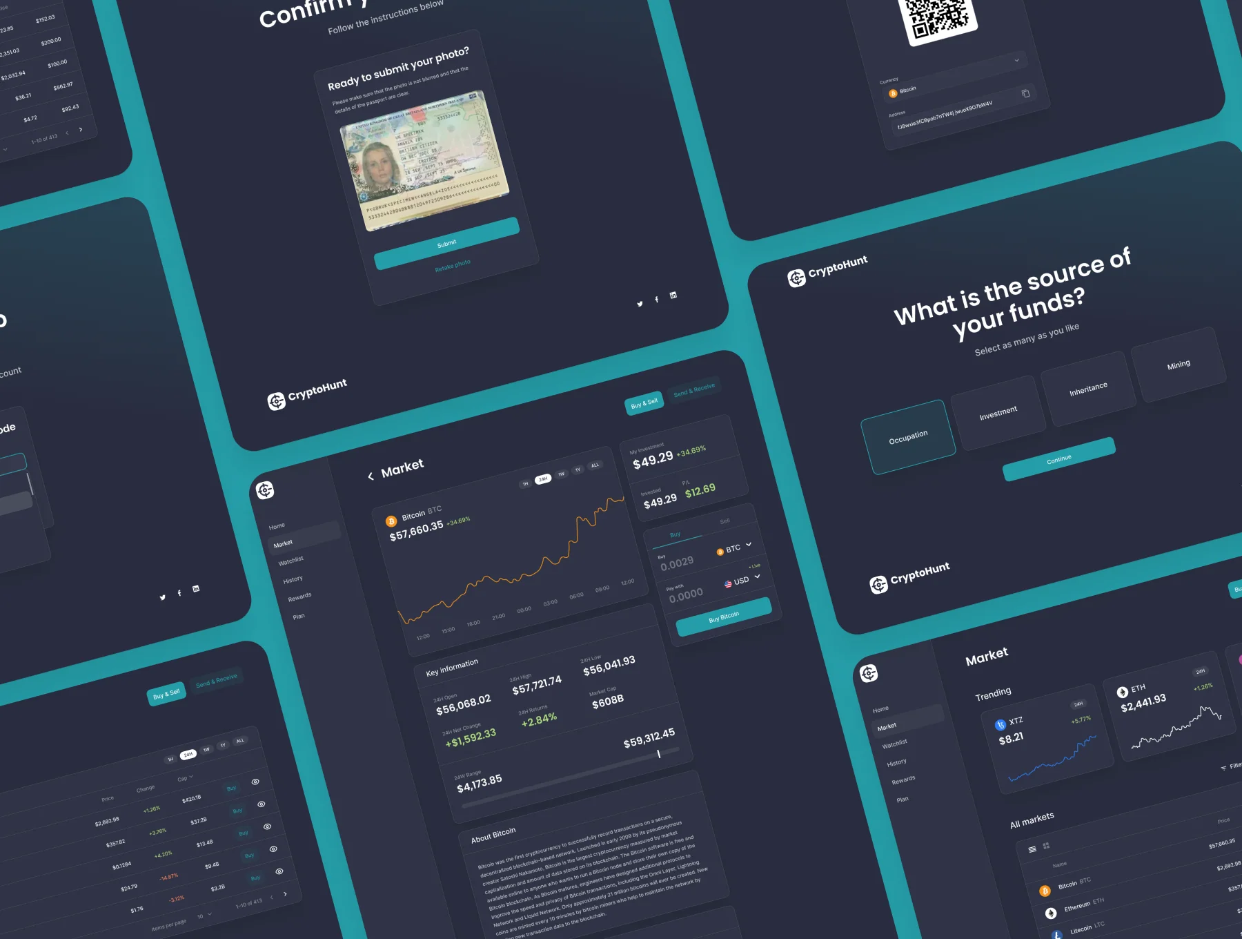 CryptoHunt | Design System for Figma (Dark & Light Modes) 10
