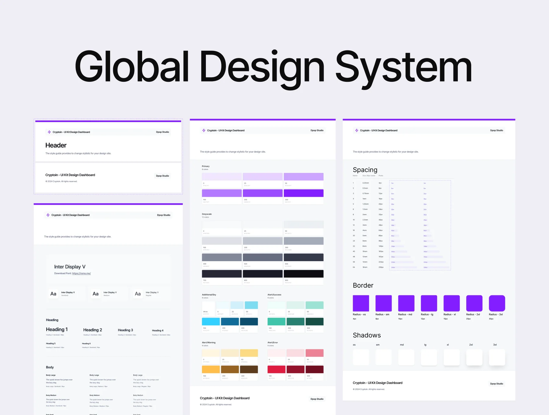 Cryptoin - Cypto Exchange Dashboard UI KIT 4
