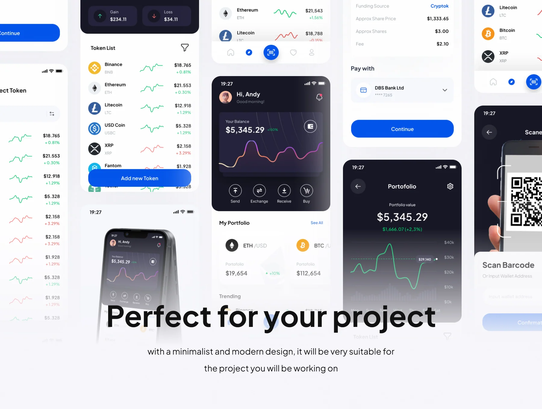 Cryptok - Crypto Wallet Premium UI Kits App 5
