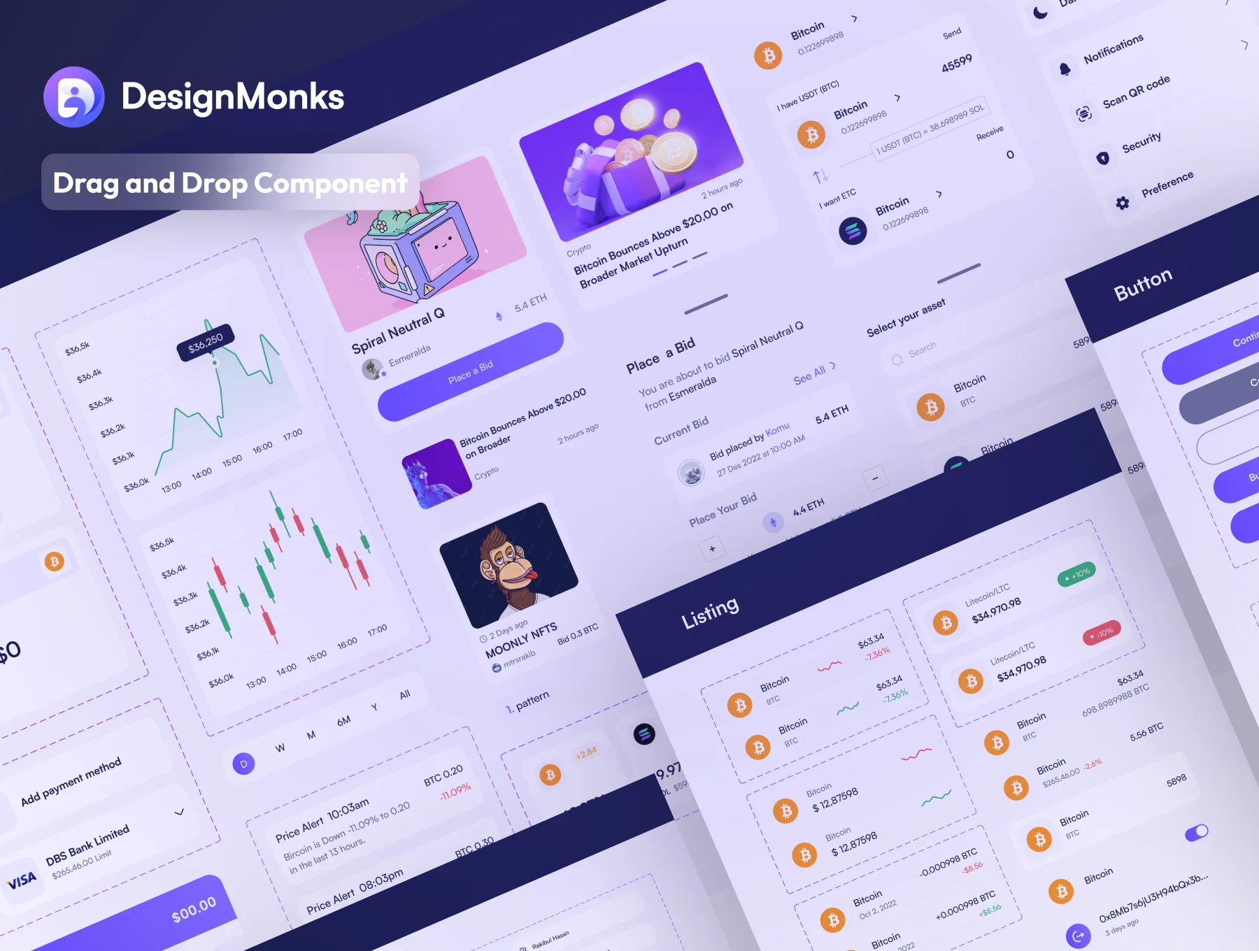 CryptoKit: Cryptocurrency App UI Kit 6