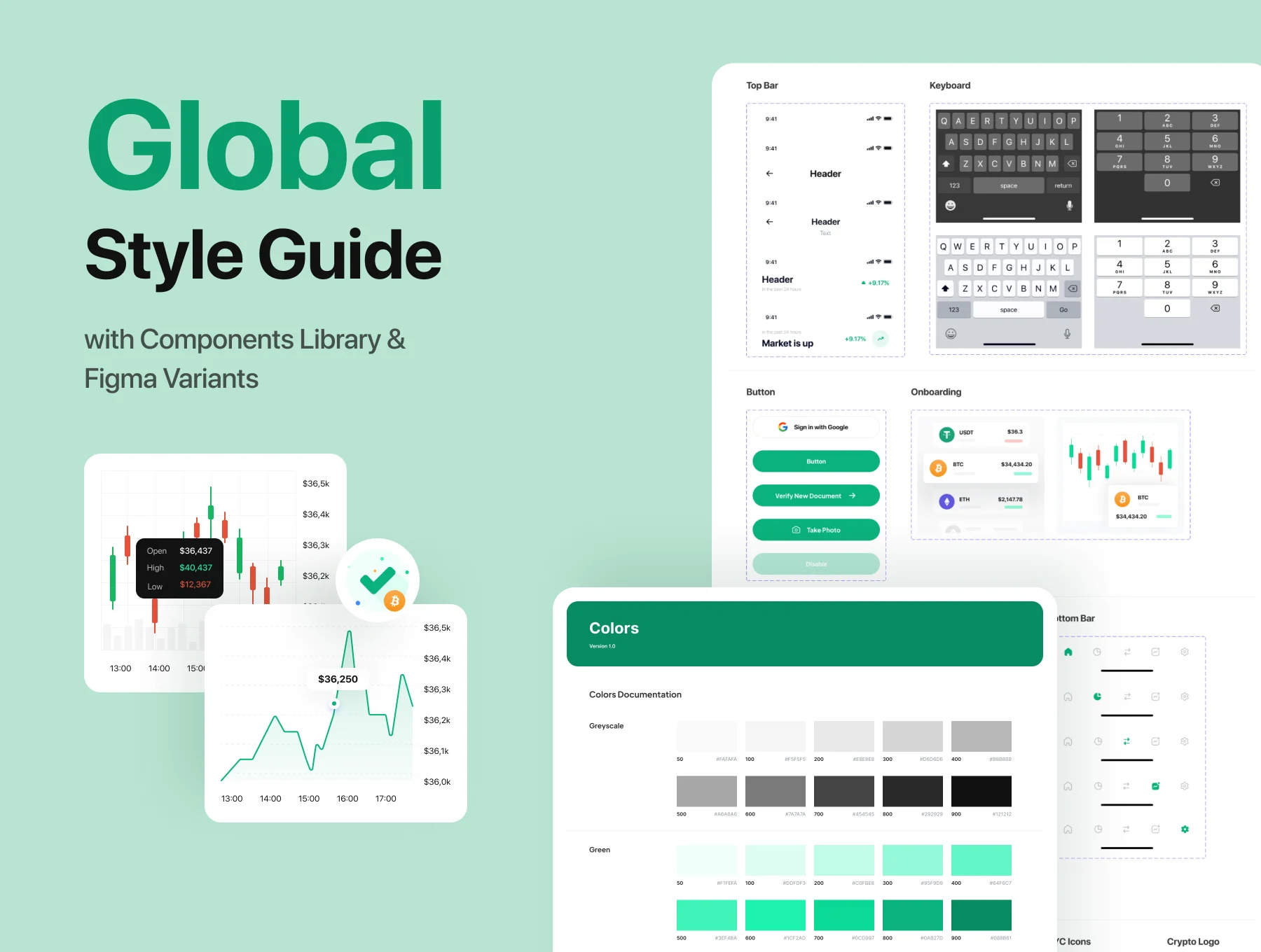 Cryptoland - Crypto Market App UI Kit 3
