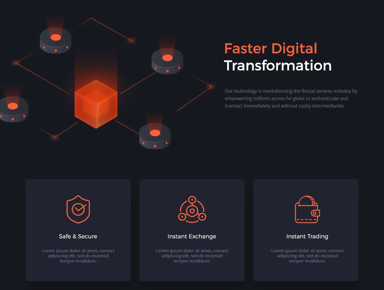 Crypton ICO Landing 2