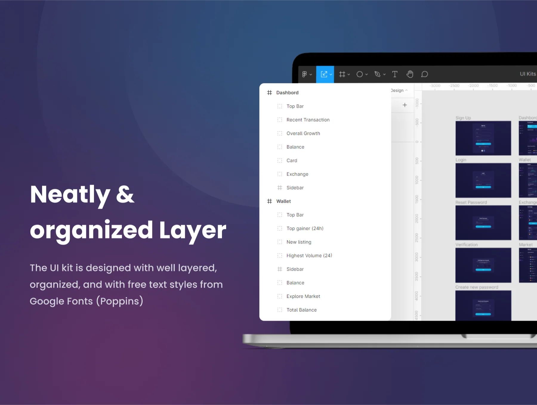 CrypTop - Crypto Curency Dashboard UI Kit 3