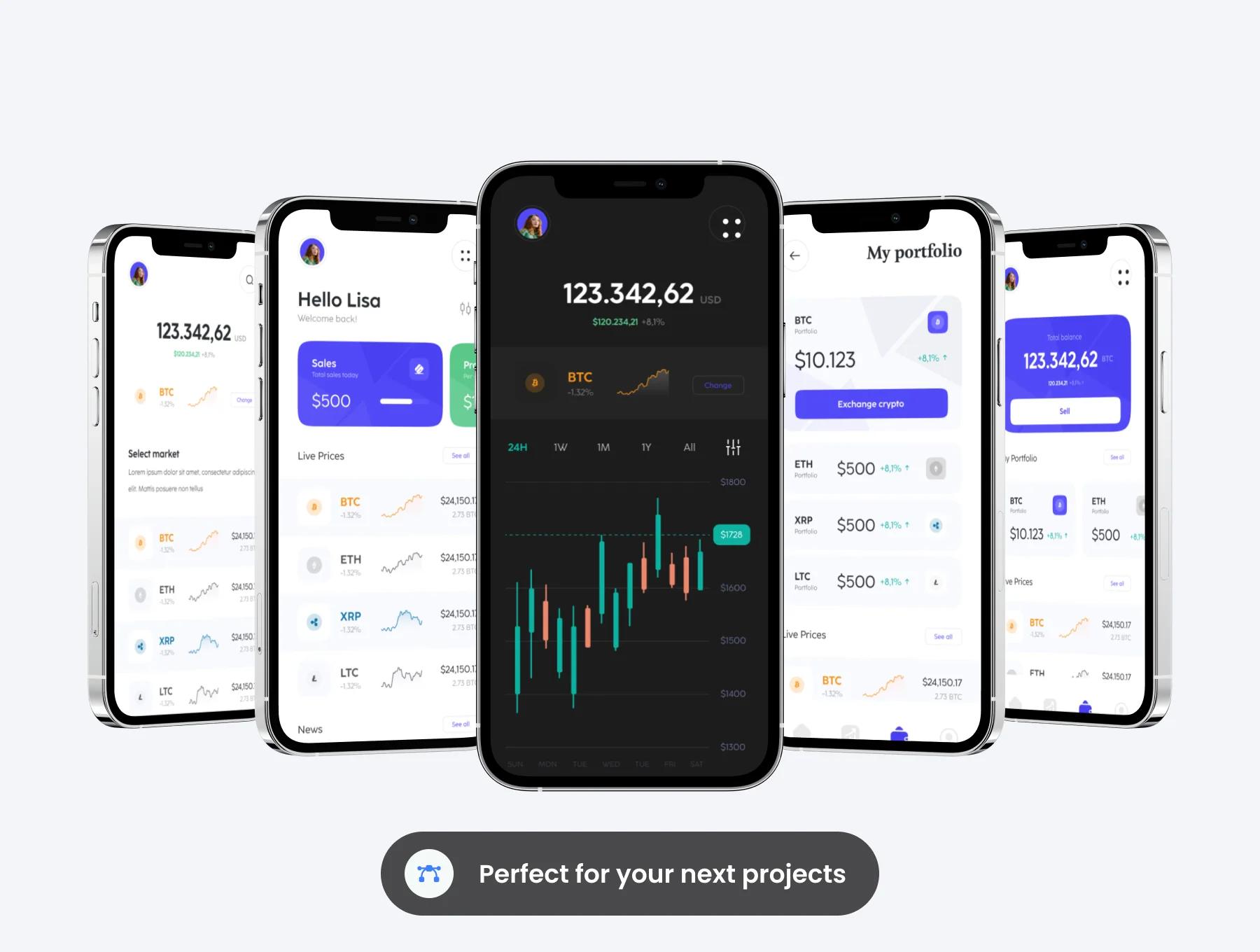 CryptoPank - Crypto Apps UI KIT 4