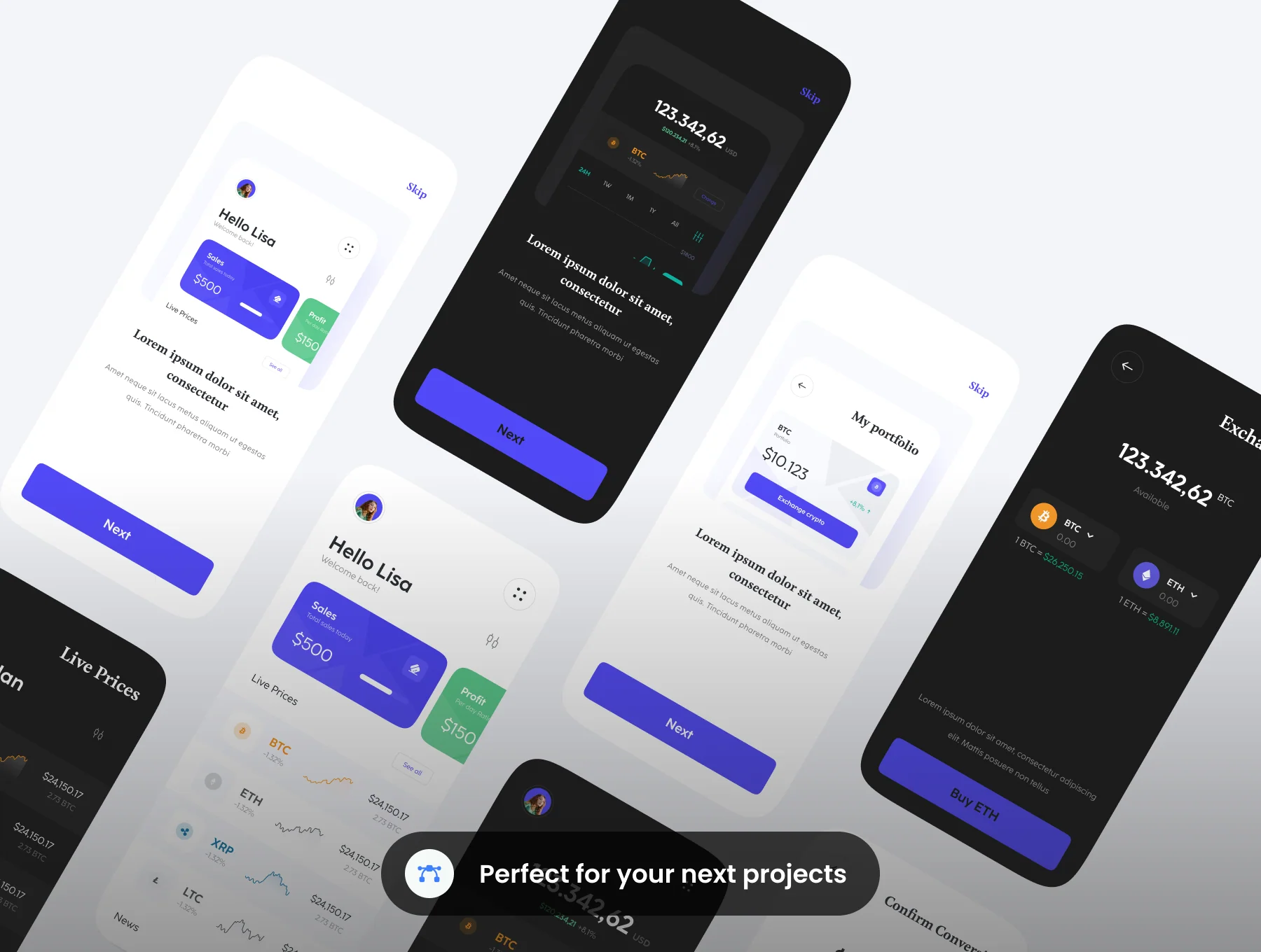 CryptoPank - Crypto Apps UI KIT 5