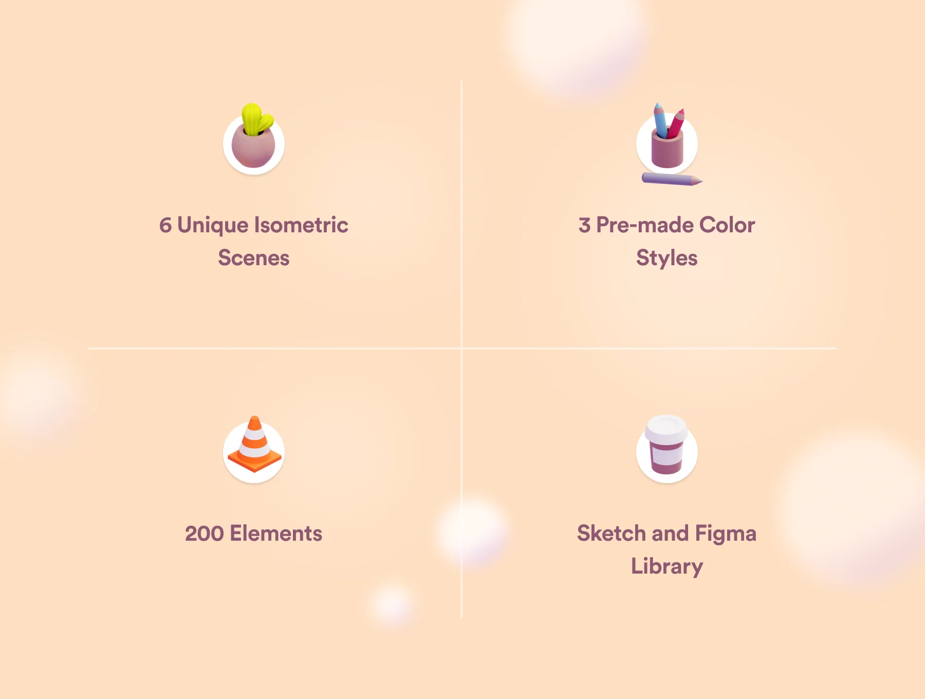 Cubbies: 3D Workspace Illustrations 3