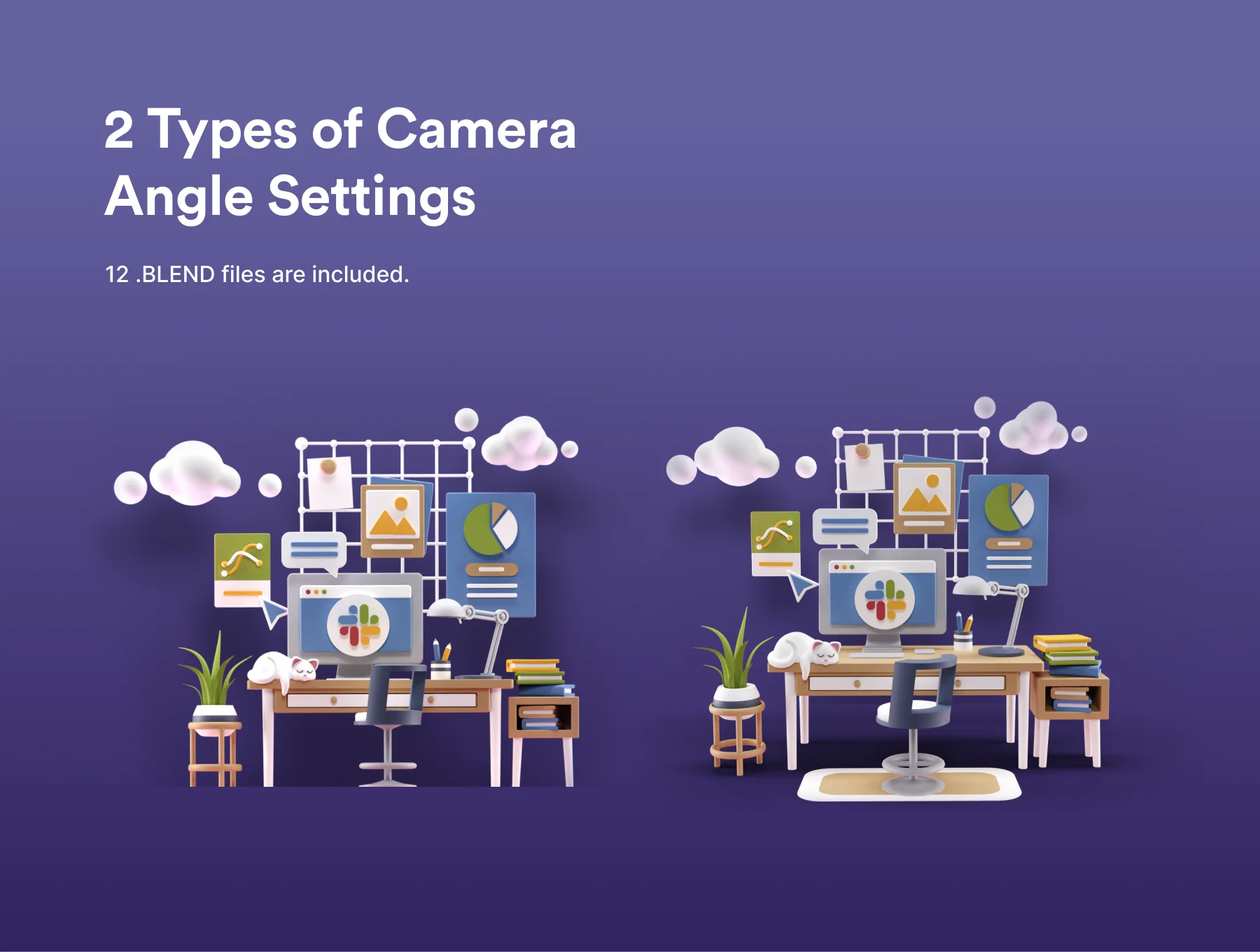 Cubbies v2.0: 3D Workspace Illustrations 7