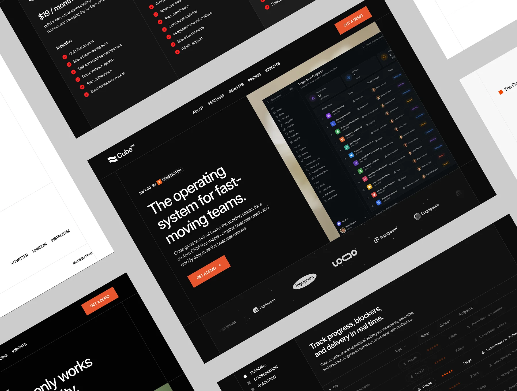 Cube CRM Saas Template 4
