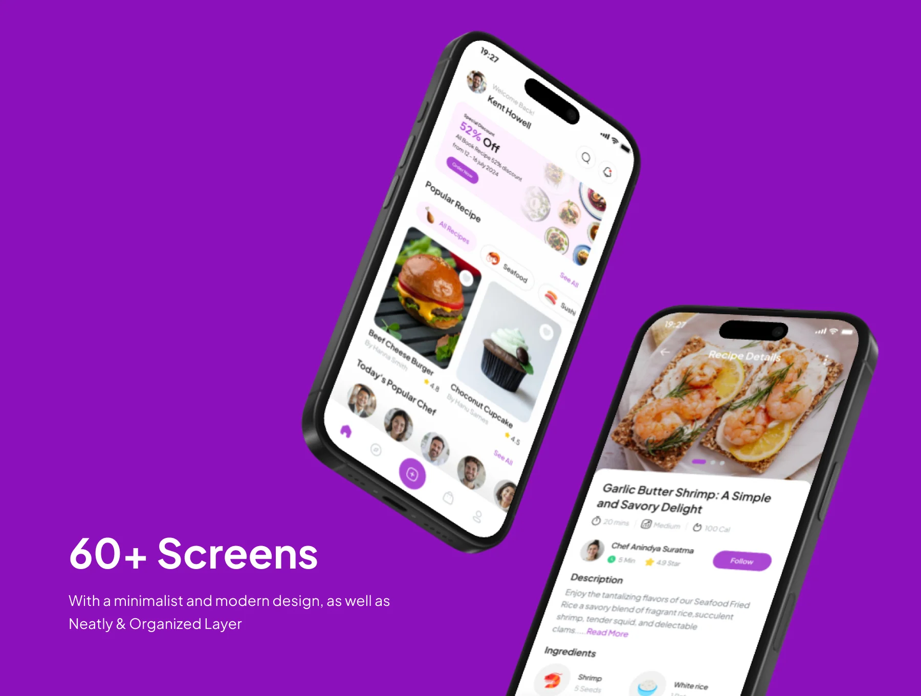 Culinara - Food Recipe App UI Kits 3