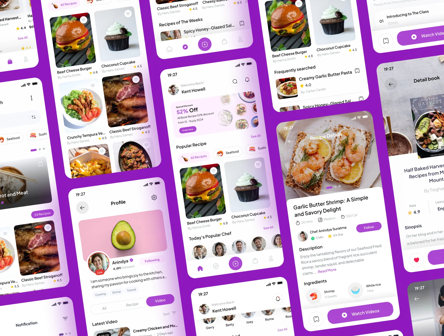 Culinara - Food Recipe App UI Kits 5