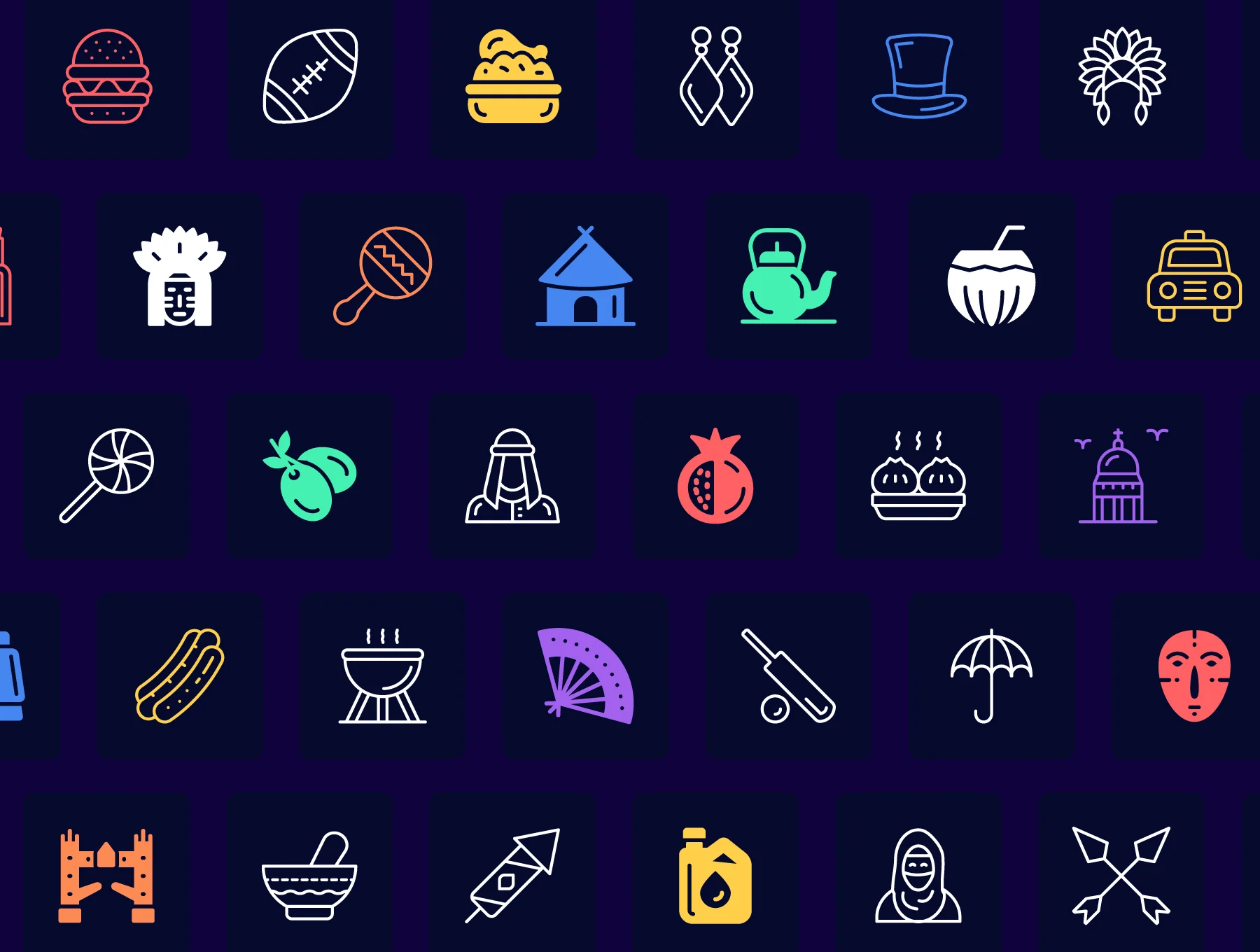 1600+ Culture and Communities Vector Icons 8