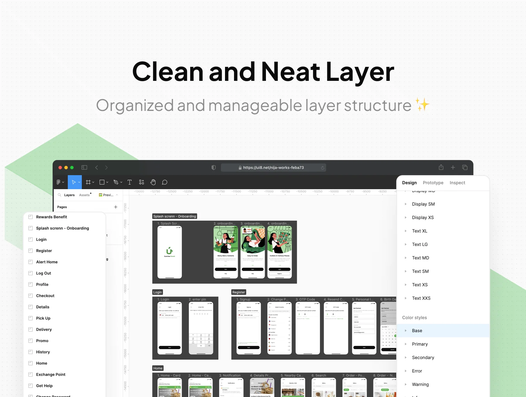 CuppaCo - Coffee Shop Mobile App UI KIT 3