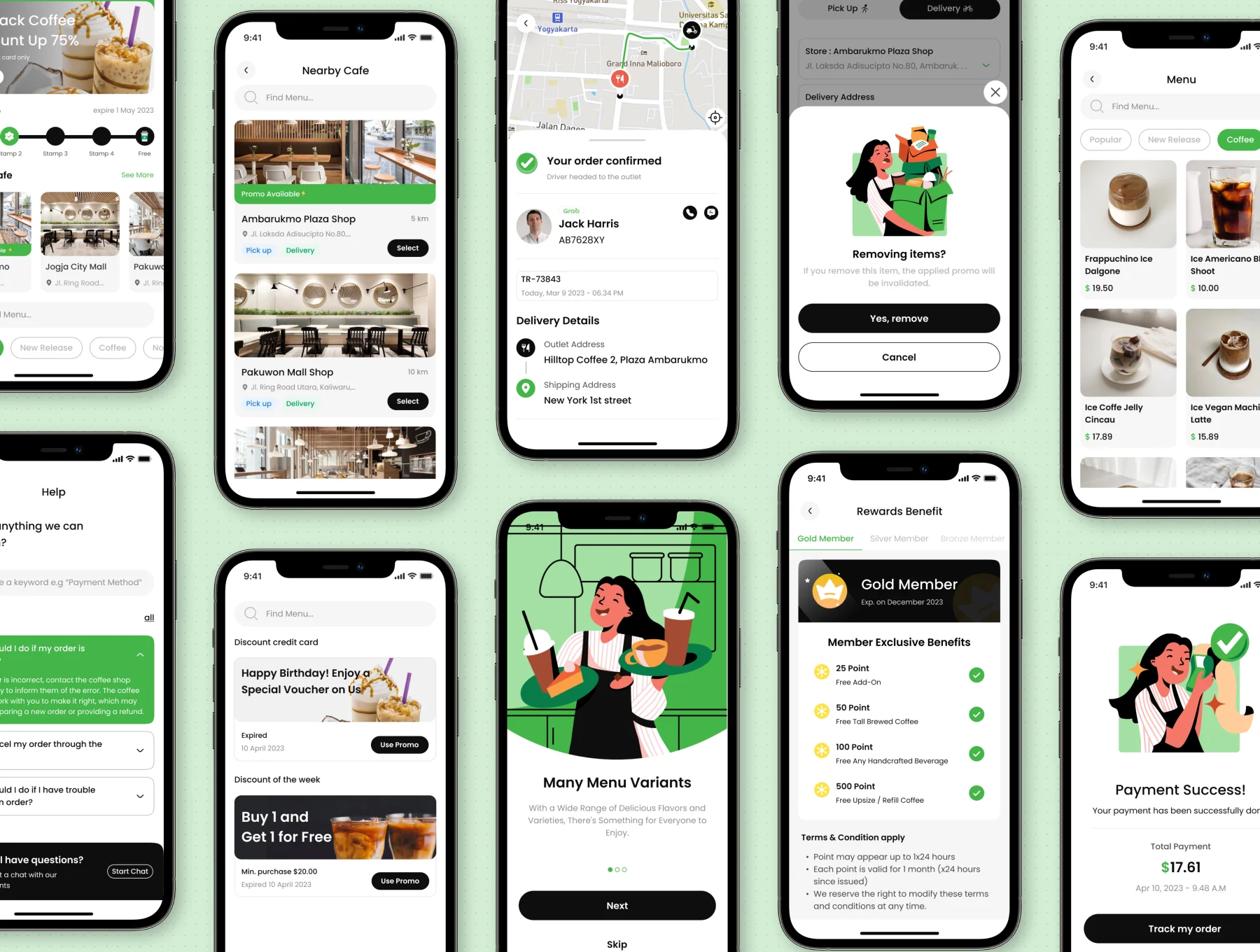 CuppaCo - Coffee Shop Mobile App UI KIT 5