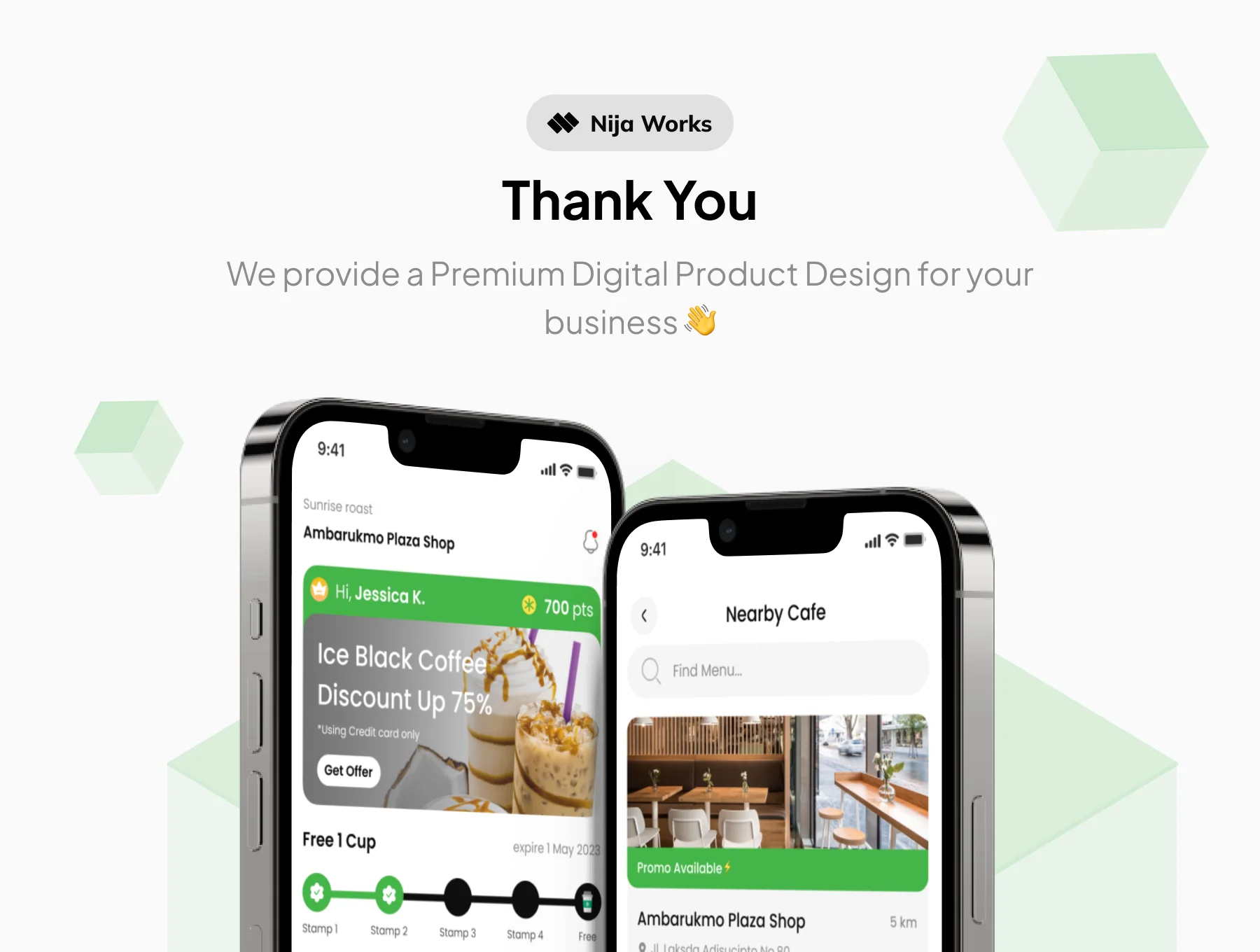 CuppaCo - Coffee Shop Mobile App UI KIT 6