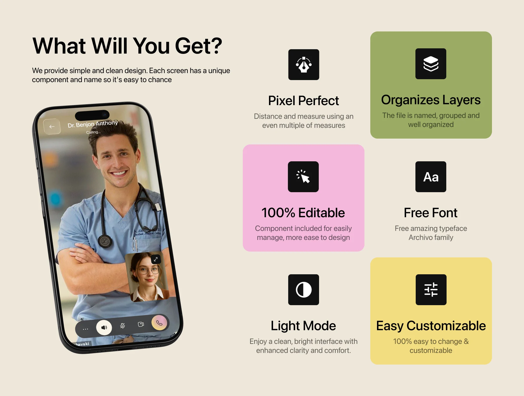 Curely – Healthcare Appointment App UI Kit 2
