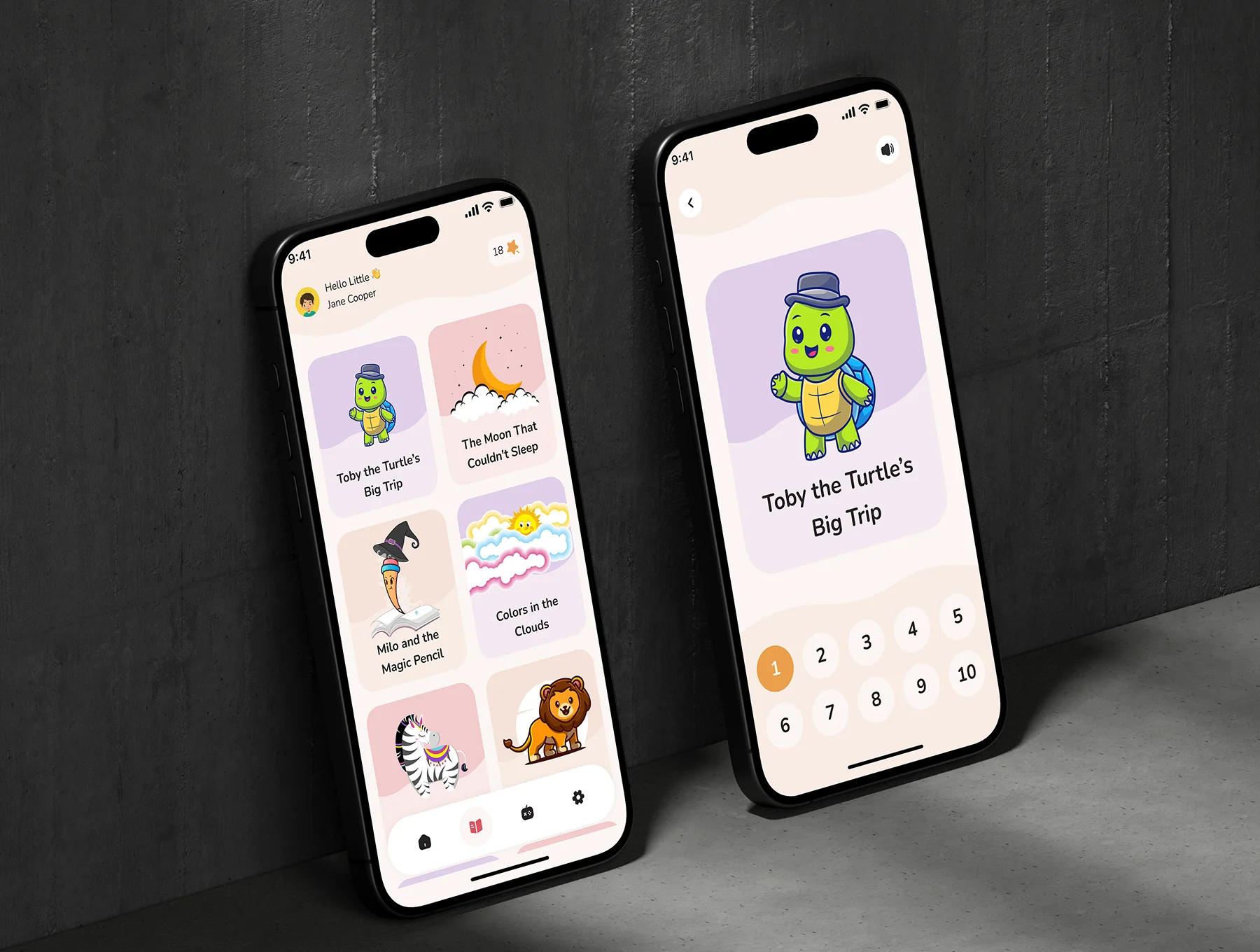 Curio - Kids Learning Game Mobile App UI Kit 7