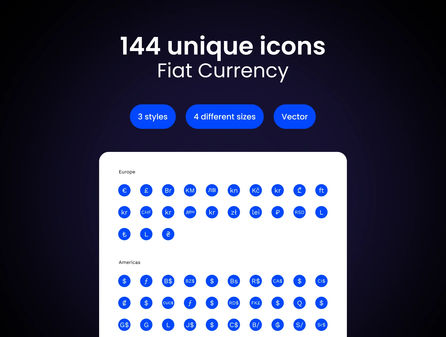 Currency Icons: Fiat currency 2