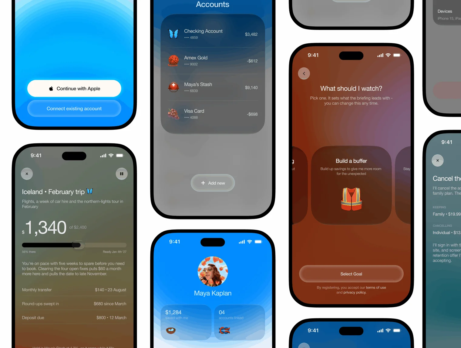 Cushion - AI Finance Companion UI Kit 3