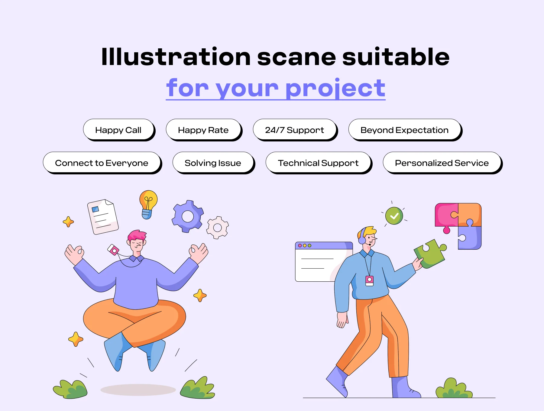 Custo - Customer Service Illustration 4