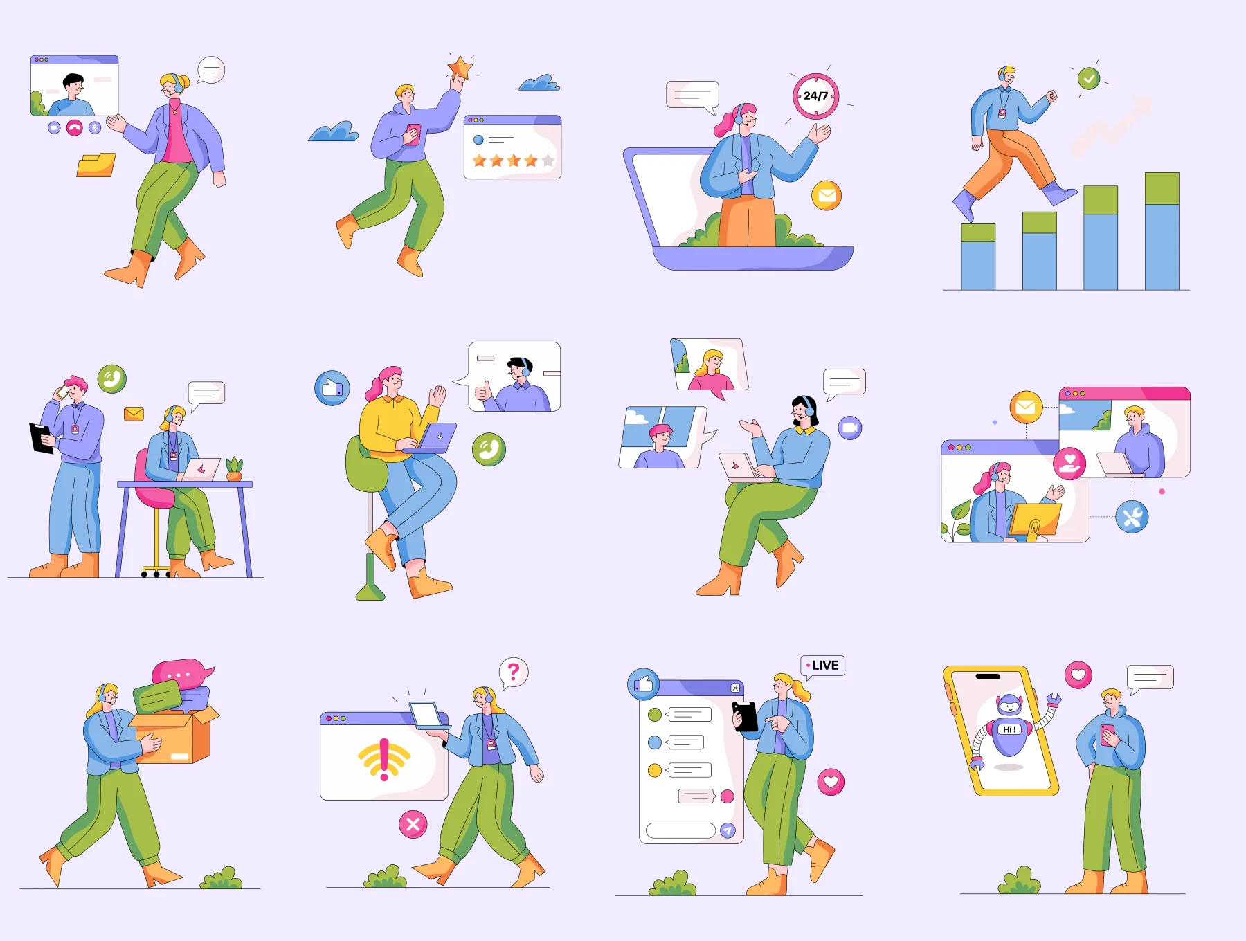 Custo - Customer Service Illustration 7