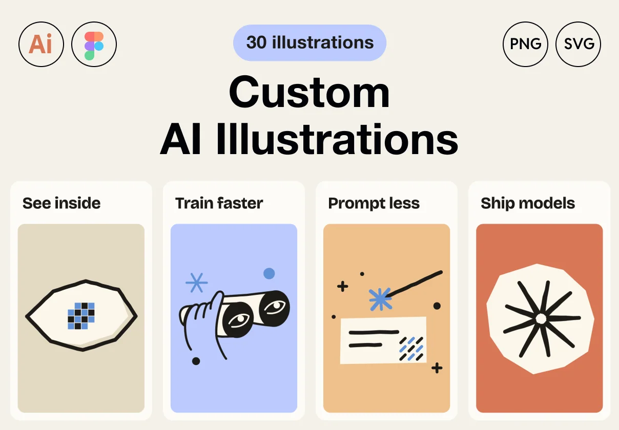 Custom AI illustrations
