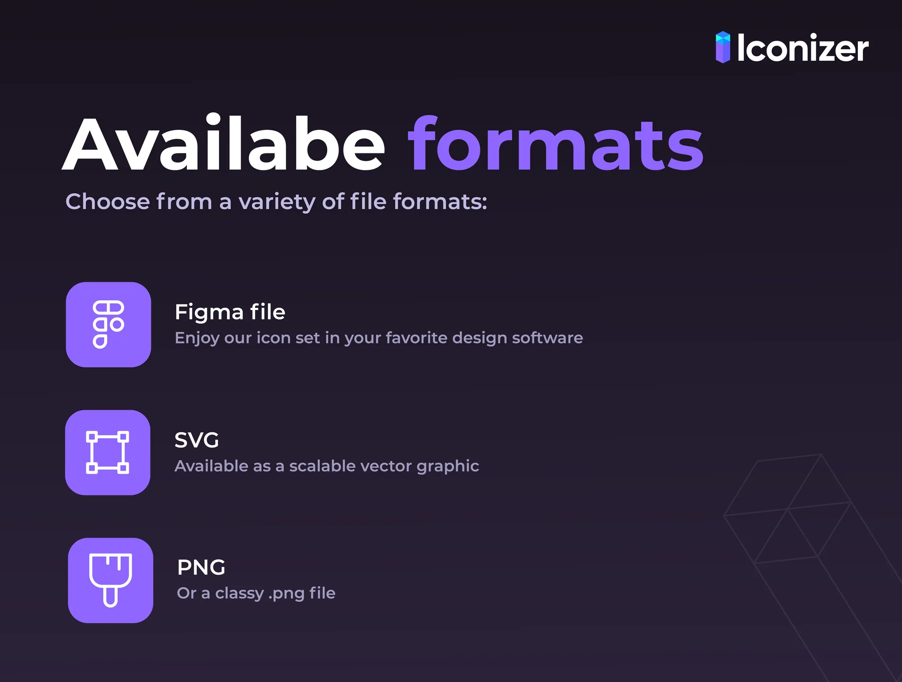 Online Customizable Icon Set v.1.0 | Line Style 4