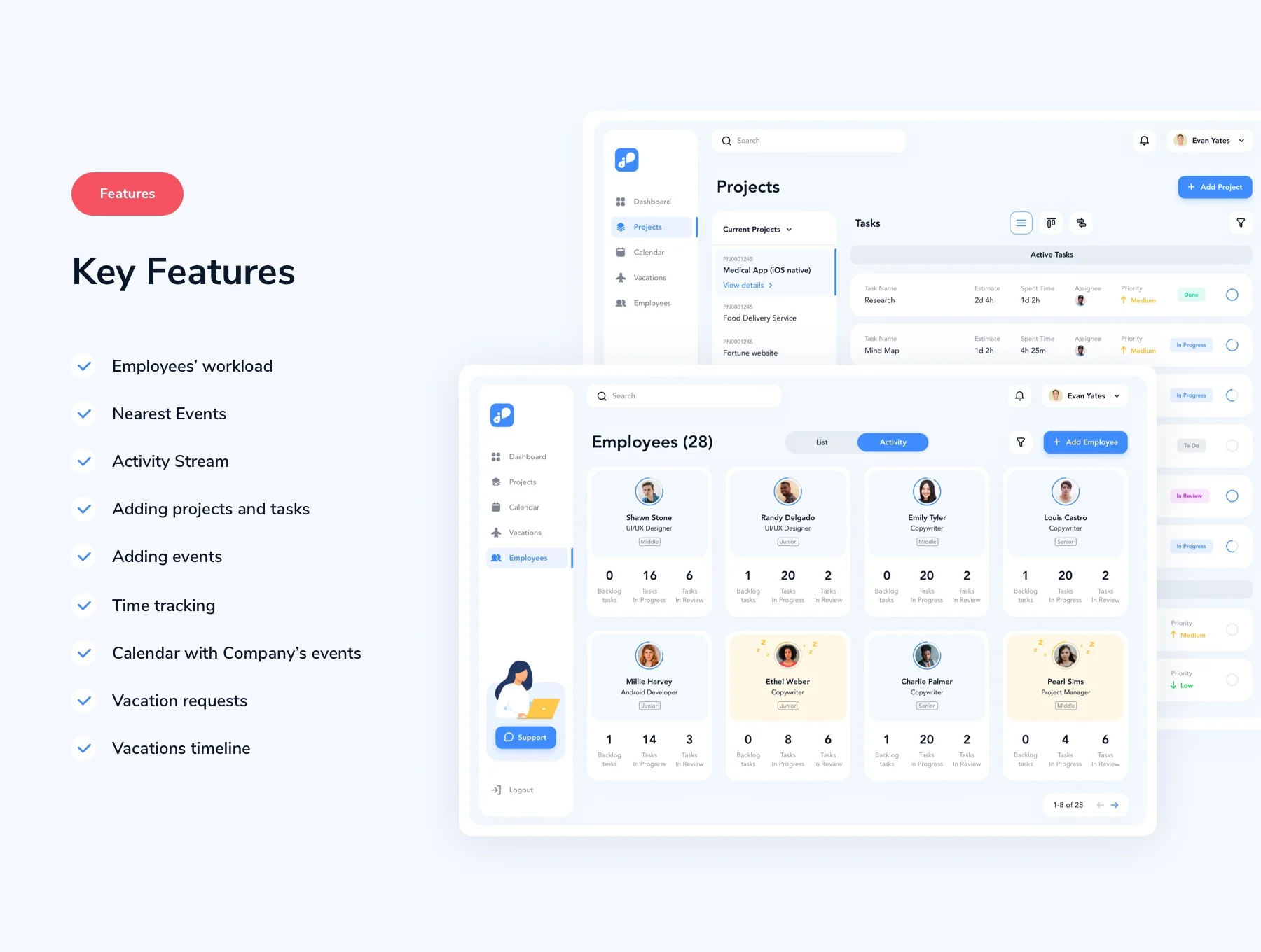 Customizable UI Kit For CRM System 6