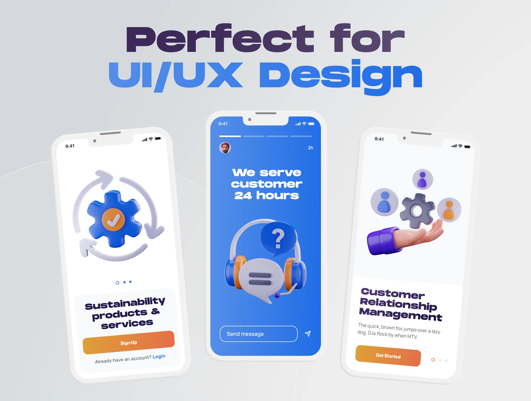 Customy - Customer Relationship Management 3D Icon Set 5