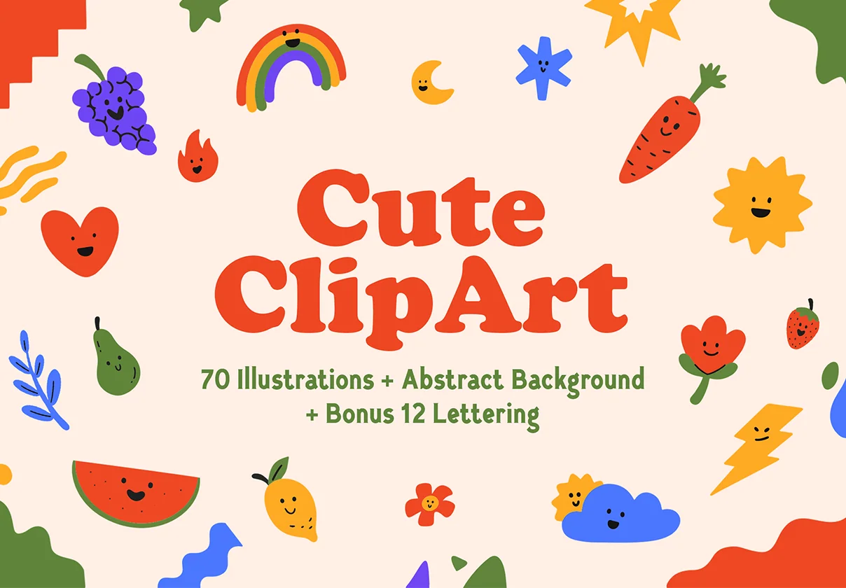 Cute Clip Art Illustration
