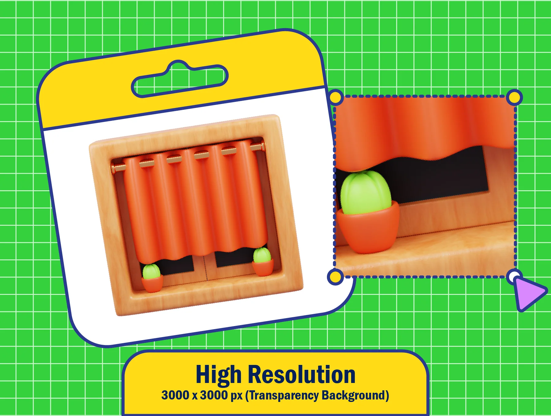 Cute Orange Furniture 3