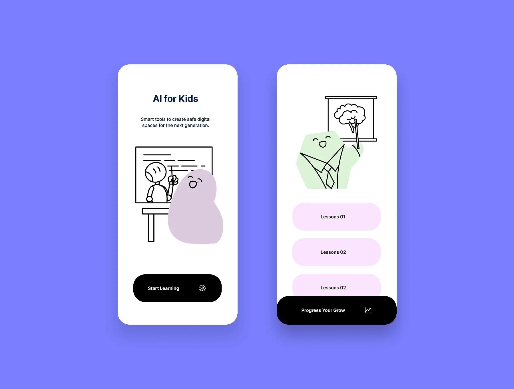 Cute Slime Activities Illustrations 7
