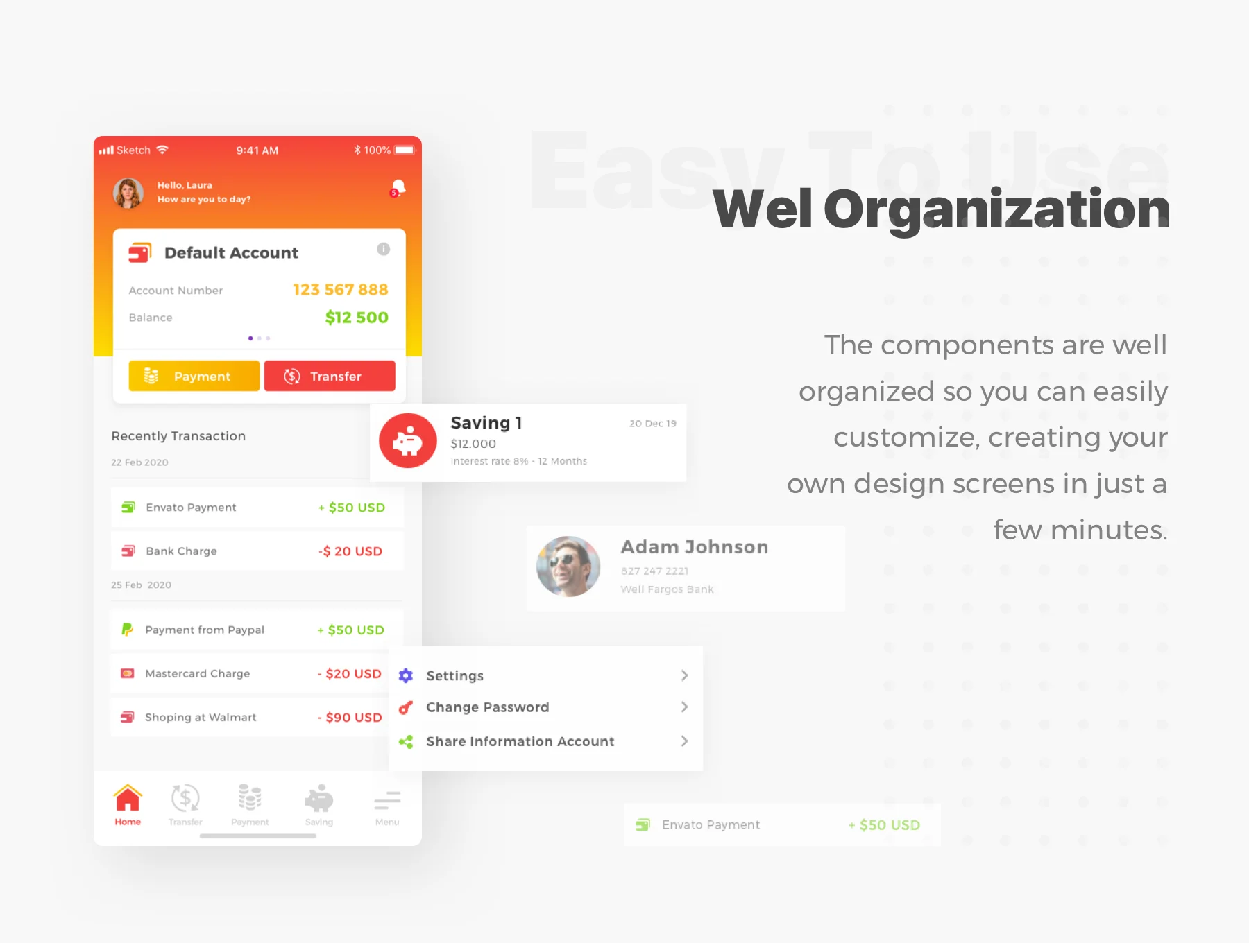 Cy Capital Bank App UI Kit 2
