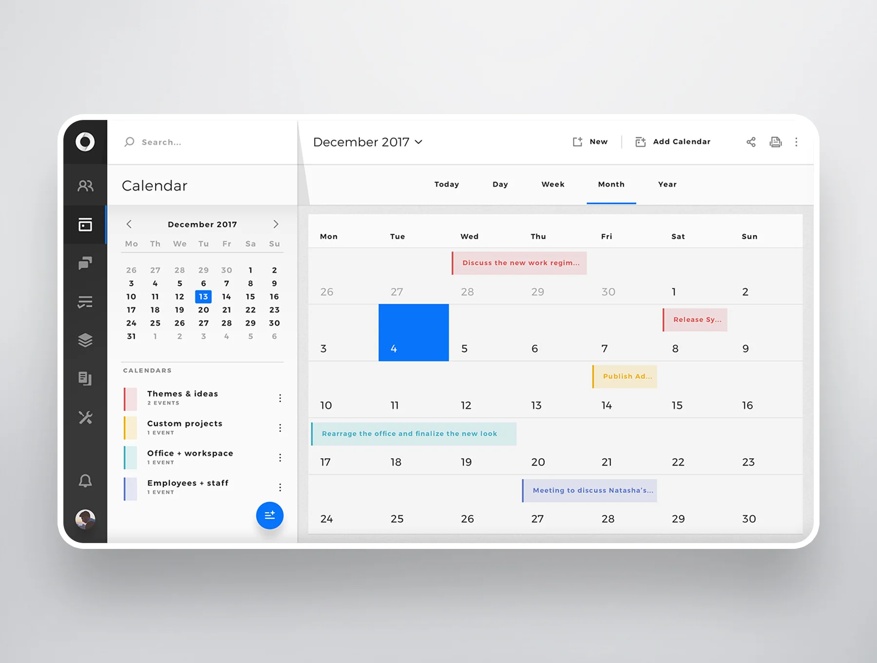 Cyane - Teams Management UI Kit 9
