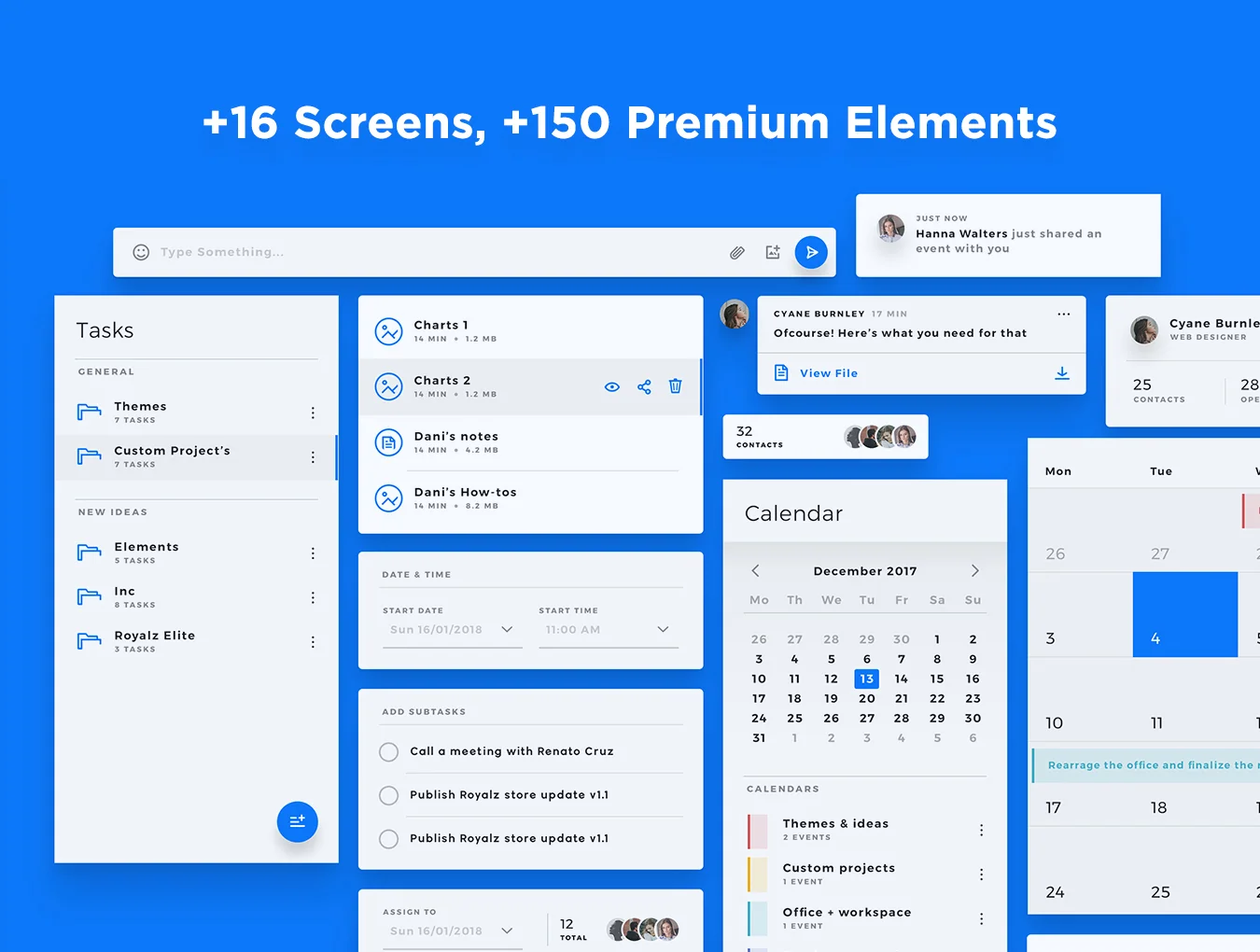 Cyane - Teams Management UI Kit 3