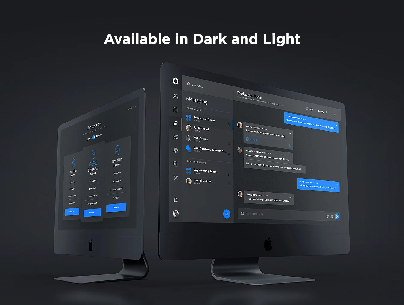Cyane - Teams Management UI Kit 4