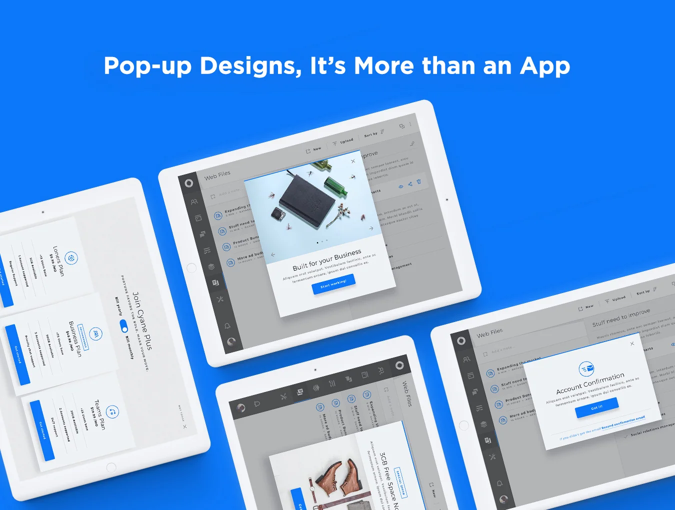 Cyane - Teams Management UI Kit 5